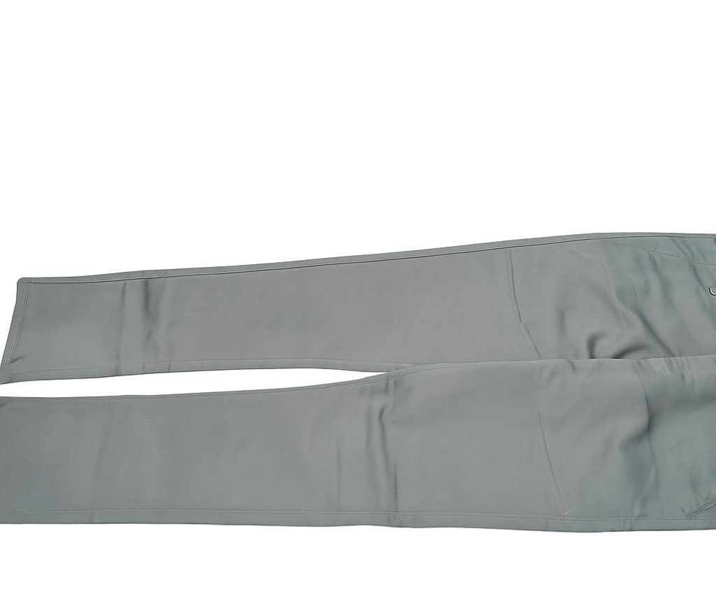Grey Slim Fit Stretch Trousers