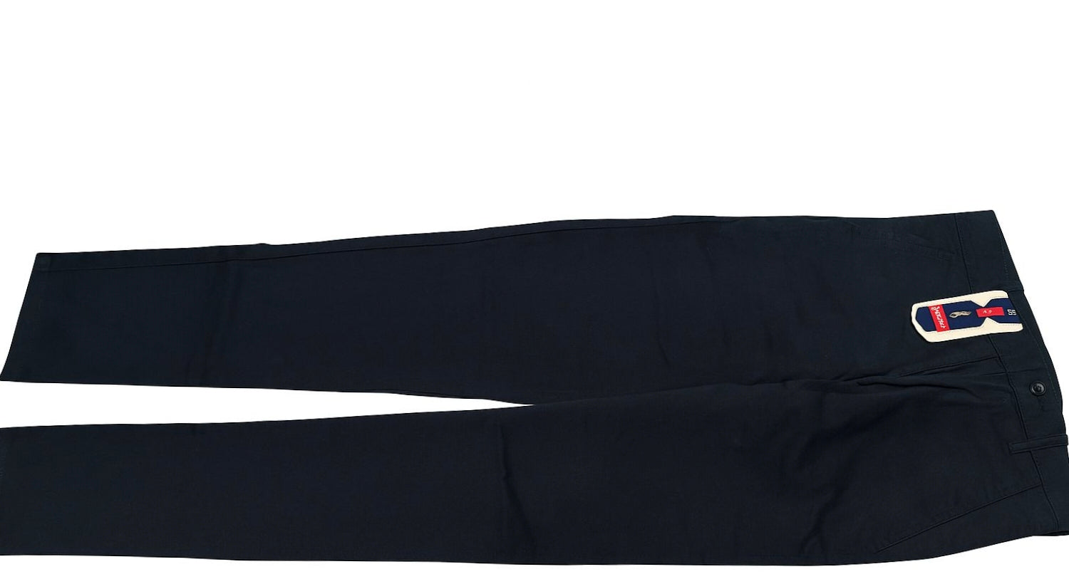 Men’s Navy Blue Slim Fit Formal Trousers