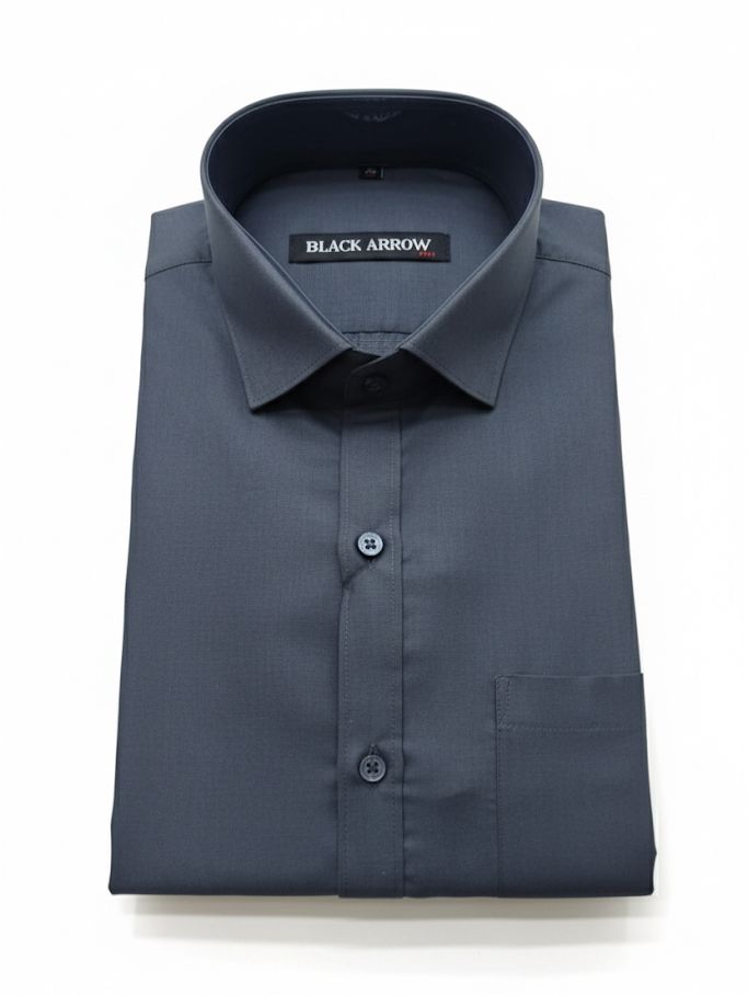 Black Arrow Premium Dark Grey Slim Fit Shirt