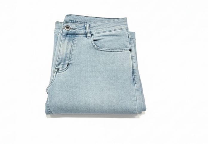 Light Blue Slim Fit Denim Jeans