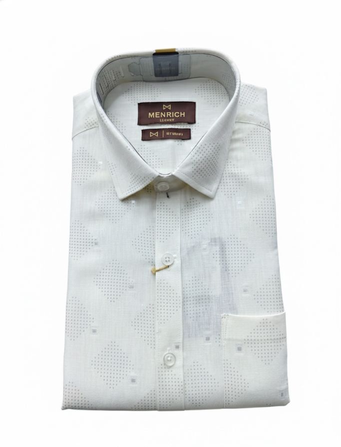 Menrich Luxury White Formal Shirt